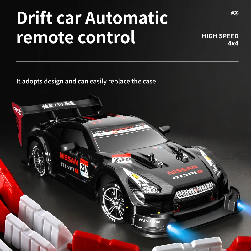 

4WD Drift Rc Car 2.4G 1:16 RC Drift Car Toy Remote Control GTR Model Cars Vehicle RC Racing Sports New Cars for Children Gifts