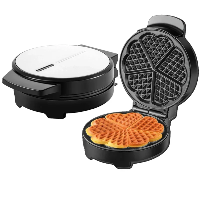 Electric waffle maker machine Egg Cake pop Bubble Waffle Maker Mini Heart Belgium waffle Iron