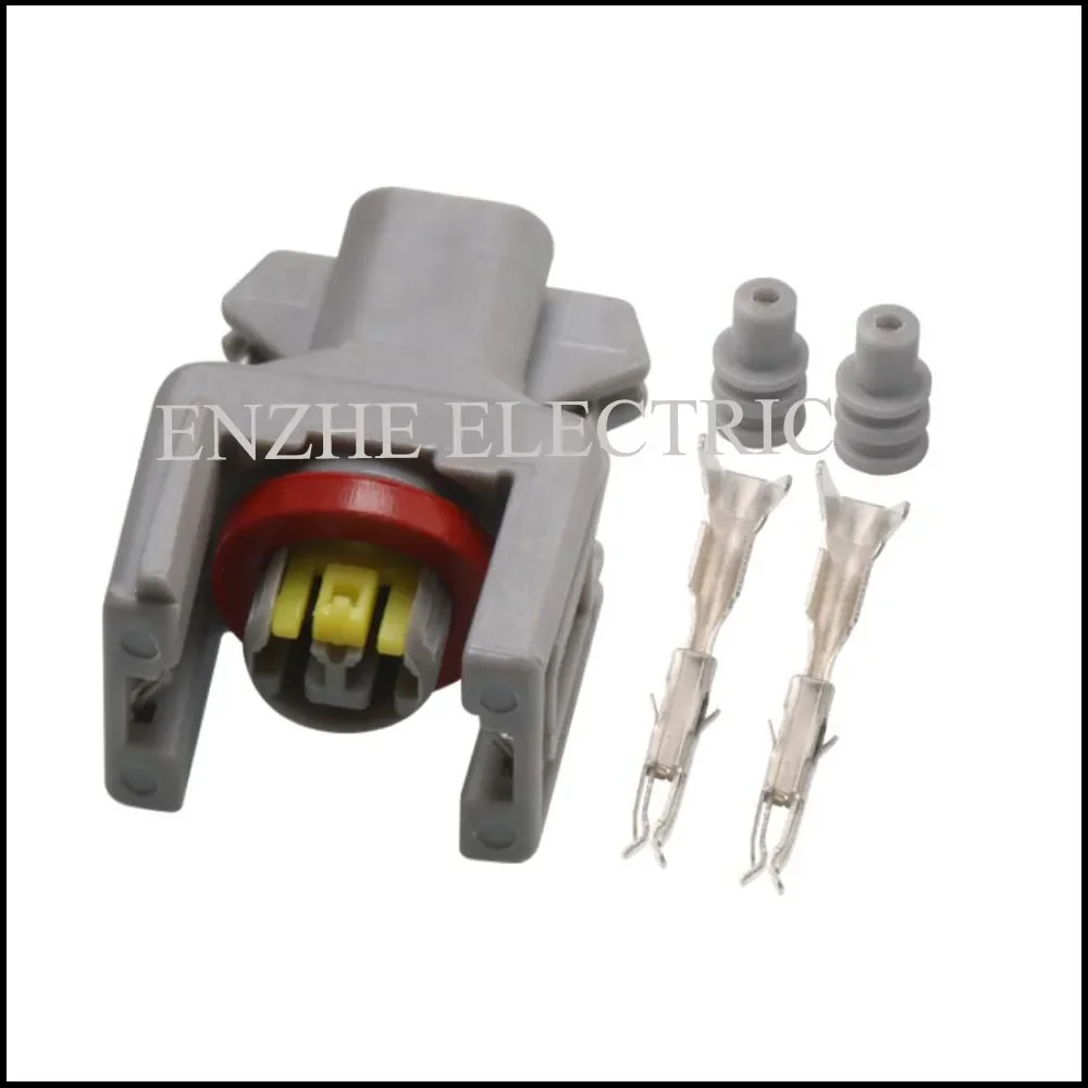 200set DJ70285-1.5-21 automotiveWaterproofconnector 2 pin famale male cable Plug socket  Includes terminal seal