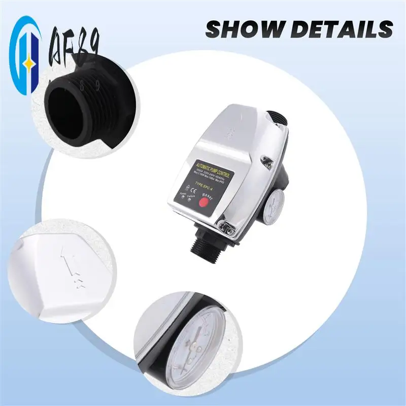 

AF89-усилитель давления воды, пусковой контроллер, регулируемая труба 1 дюйм, автоматическое управление насосом, включение и выключение, переключатель массового расхода 220 В