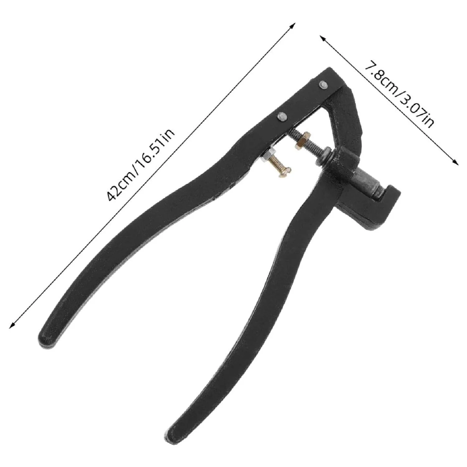 Motorcycle Chain Breaker Tool Timing Chain Plier Steel Link Rivet Extractor for Bike ATV Motorcycle Transmission Repair