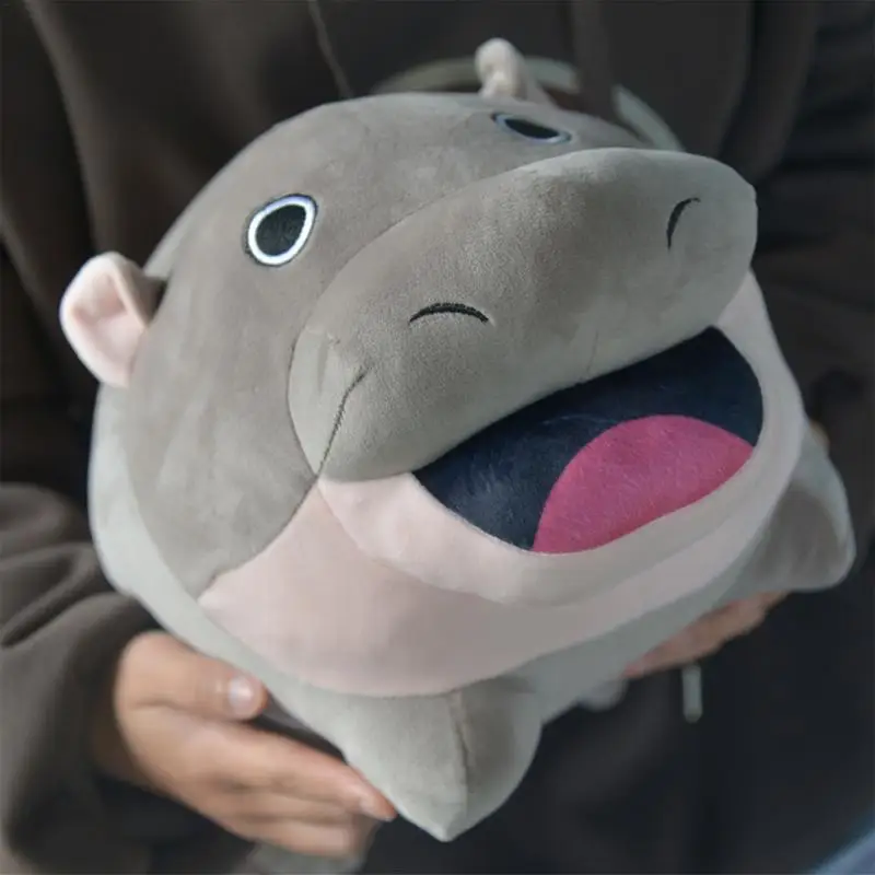 Hippo Plush ของเล่น Plushie ของเล่นตุ๊กตา Plush Hippo ตุ๊กตาสัตว์ที่ไม่ซ้ํากัน Plushie ของเล่นตุ๊กตา Hippo ของเล่นสําหรับเด็กผู้หญิง