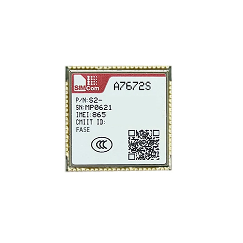 Simcom A7672S-FASE Cat1 Core Board, Ondersteuning Data + Gnss + Stem