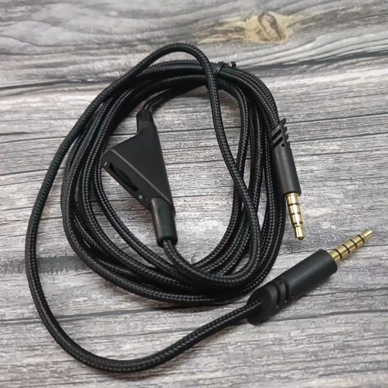 Ersatz-Headset-Kabel für Astro A10 A40 Gaming-Headset-Kabel mit Inline-Kopfhörer kabel für Lautstärke regler