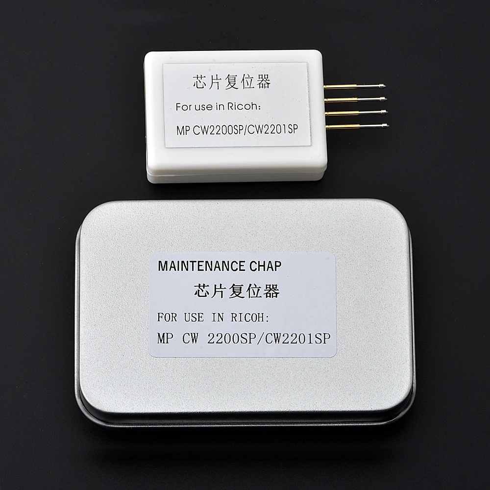 Reiniciador de Chip colector de tinta residual MPCW2201SP para Ricoh MPCW2200SP/MPCW2201SP, reiniciador de Chip de cartucho de mantenimiento de impresora