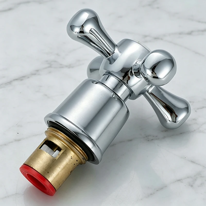 Universal Faucet Handle Replacement Washbasin Sink Tap Handwheel Knob Cover Kitchen Bathroom Hardware