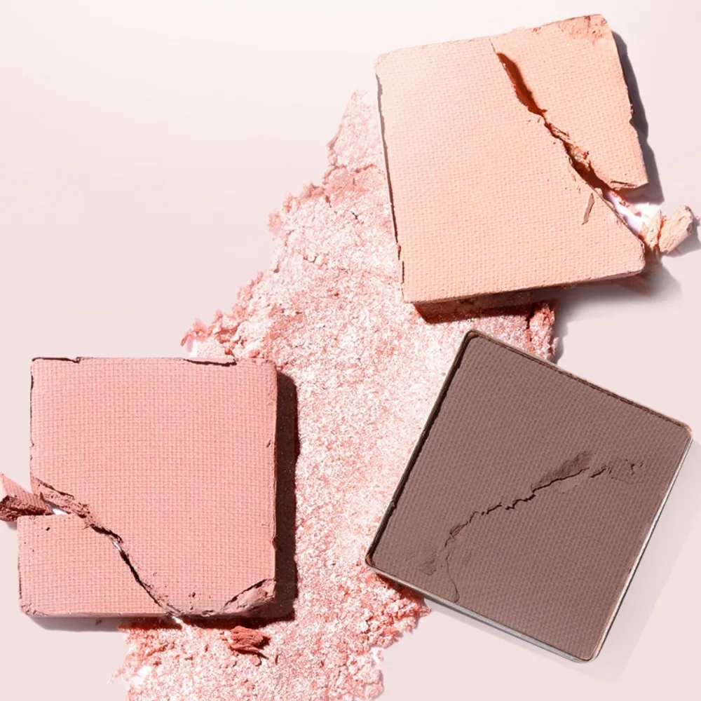 Fashion Brighten Eye Shadow Cosmetics Shading Powder Blush Highlighting Powder Disc Long Lasting Art 7 Color Face Palette Party