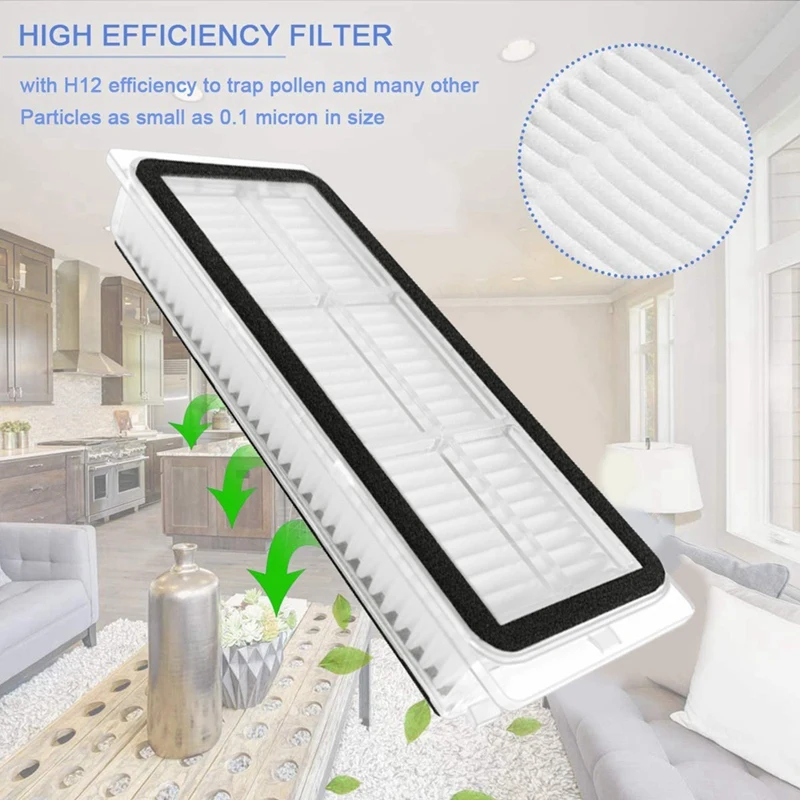 13 pezzi di ricambio per Dreame Bot L20 Ultra / X20 Pro Robot aspirapolvere spazzola laterale principale filtro Hepa Mop Pad