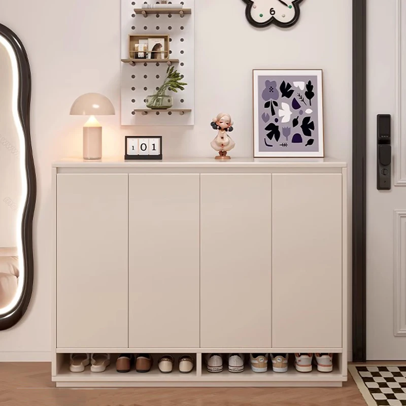 

Chinese Style Aesthetic Shoe Cabinet Modern Designer Universal Vintage Rectangle Shoe Shelf Simple Archivadores Hotel Furniture
