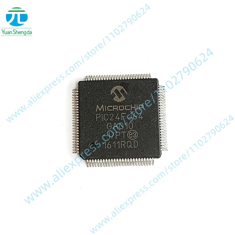 

2PCS New Original Microcontroller chip QFP-100 PIC24FJ64GA010-I/PT