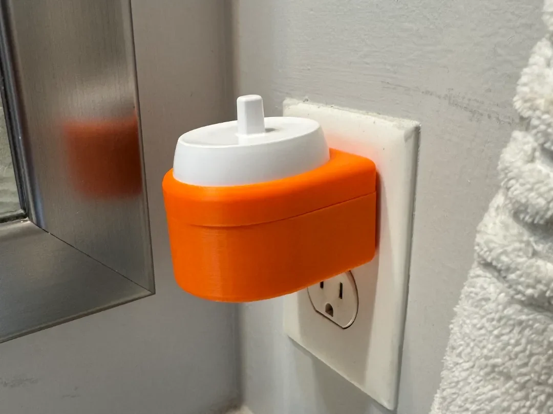 Modern 3D Printed Charging Station Dustproof Holder For Electric Toothbrushes Oral B Philips Bathroom Countertop Storage