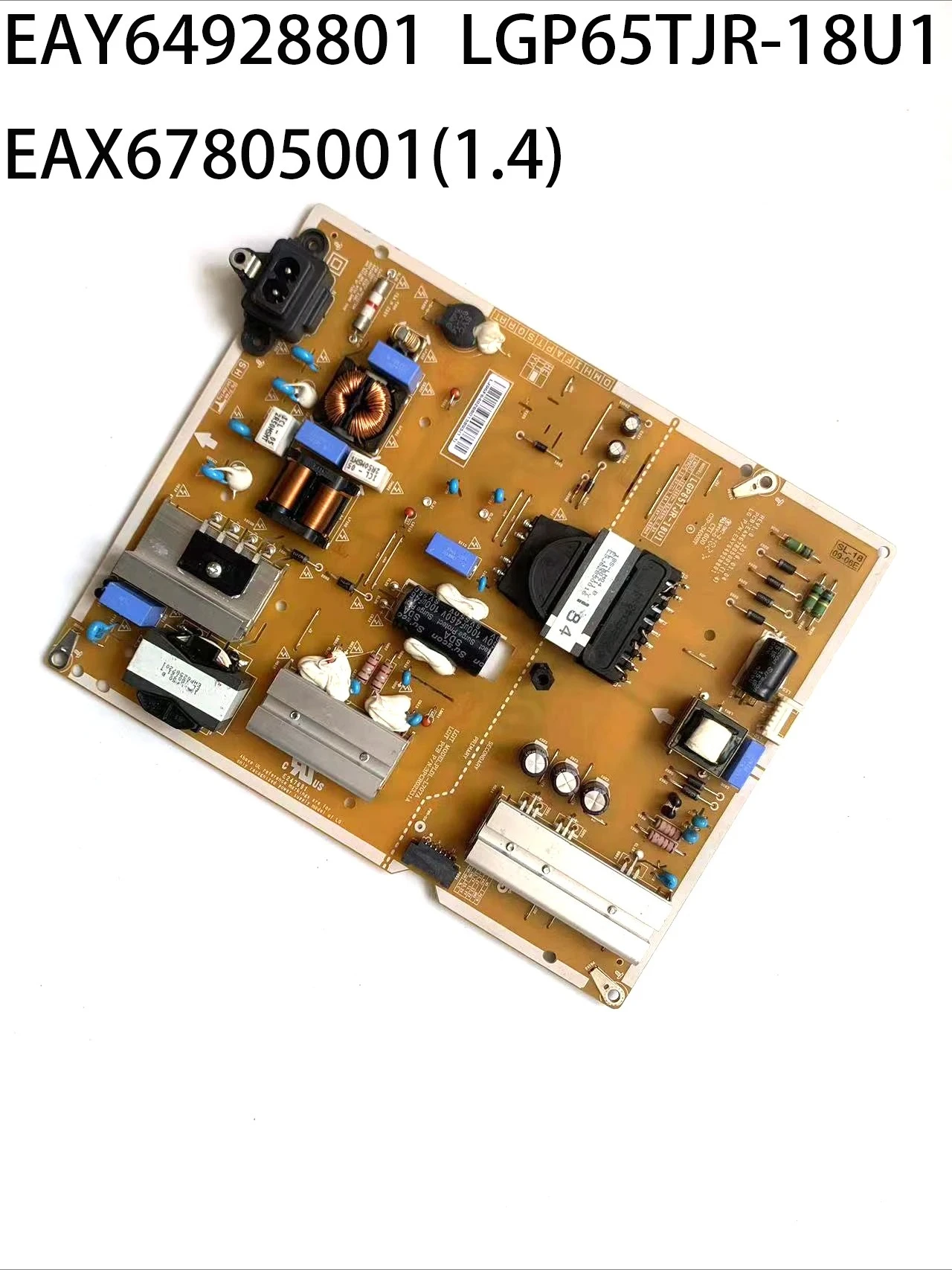 

Genuine EAY64928801 EAX67805001(1.4) LGP65TJR-18U1 Power Board fits 65UK6090PUA 65UK6300PUE 65UM6900PUA 65UM6950DUB 65UN6950ZUA