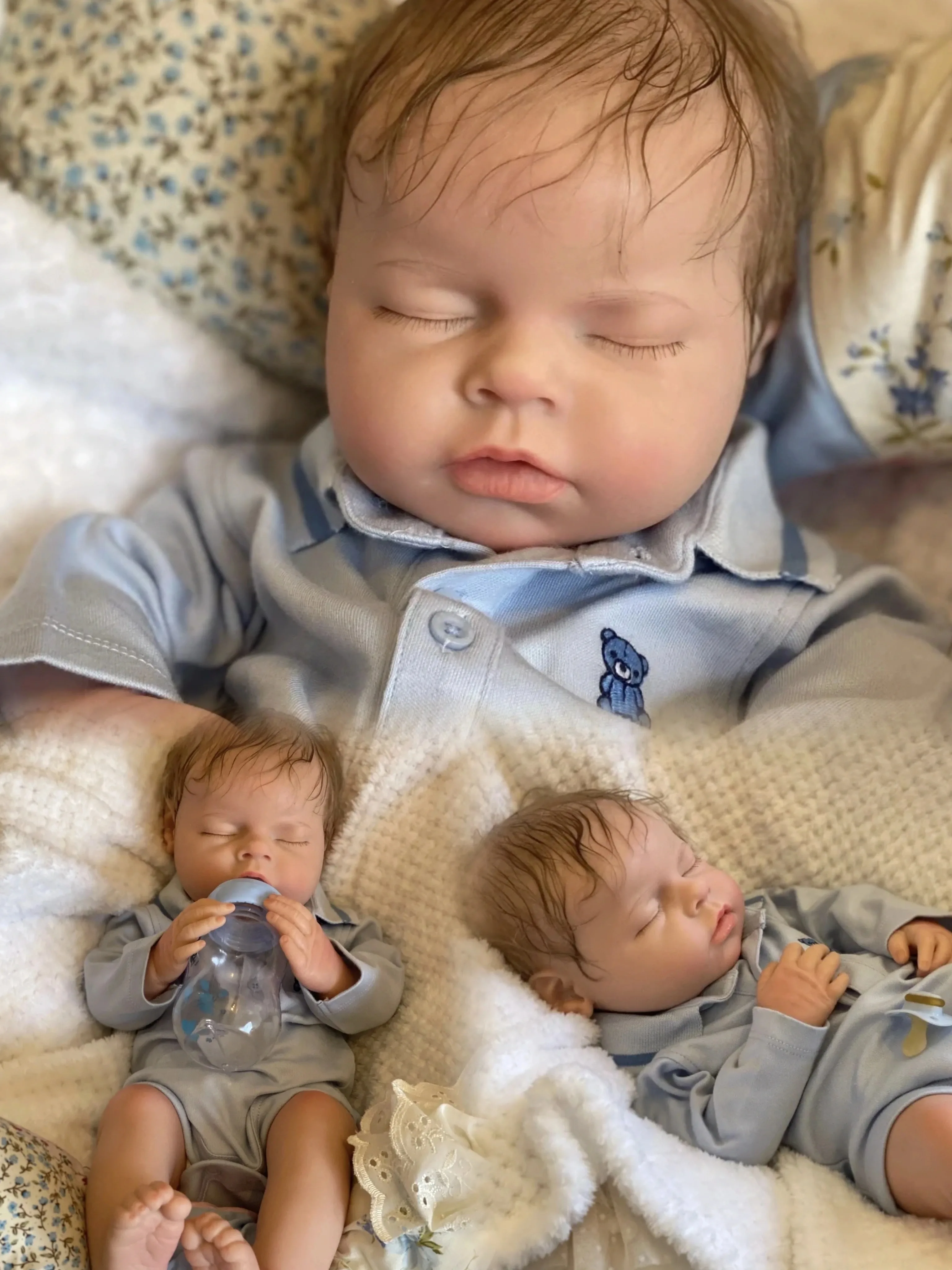 20 Inch Handmade Full Body Silicone Aizwa1 Reborn Doll - Can Open Mouth, Ideal for Birthday Gifts (Girl or Boy)