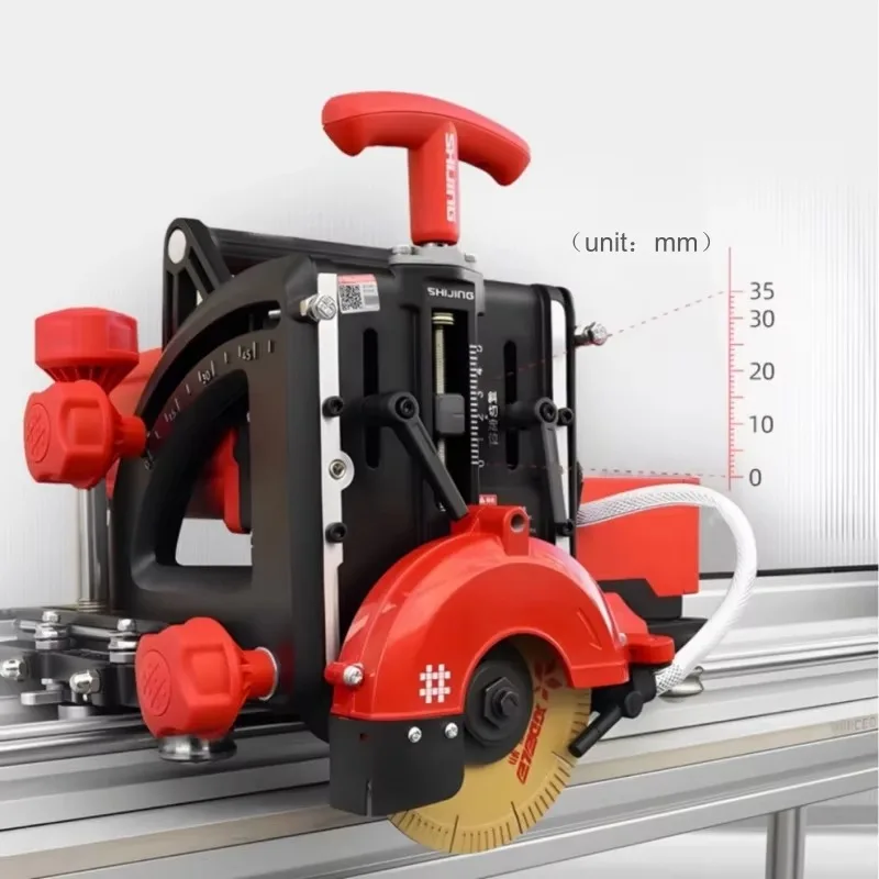 

【Popular】【Popular】Professional Electric Stone Cutter Machine 45 Miter for Large Porcelain Tiles With Essential Motor Pump Compo
