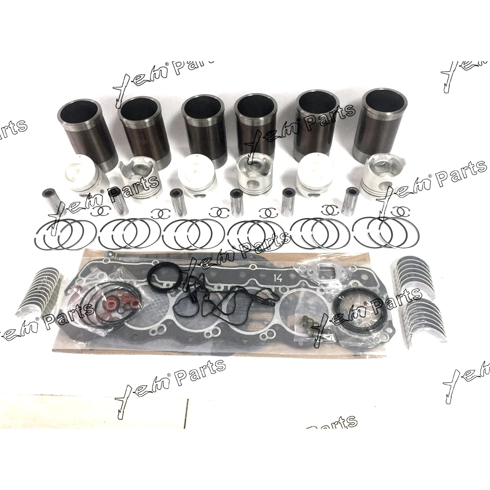 

Long Time Aftersale Service Overhaul Engine Rebuild Kit & Cylinder liner For Mitsubishi 6D14 6D14T