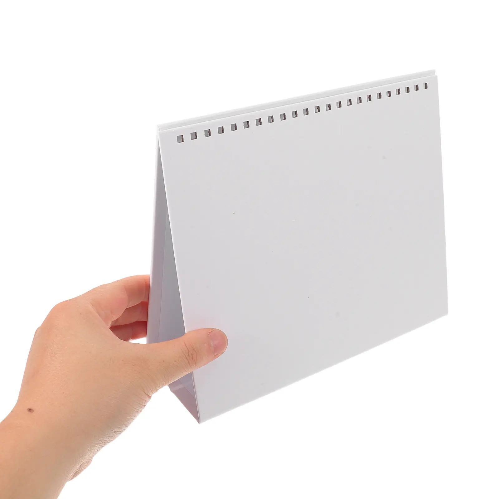 10pcs-blank-desktop-calendar-easel-sturdy-spiral-binding-table-calendar-base-refillable-monthly-planner-rack-diy-desk-organizer