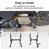 오토바이 Kawasaki KLR650 2022-2023 KLR 650 블랙 센터스탠드, 센터 킥스탠드, 풋 센터 스탠드, 지지대 주차 랙 6