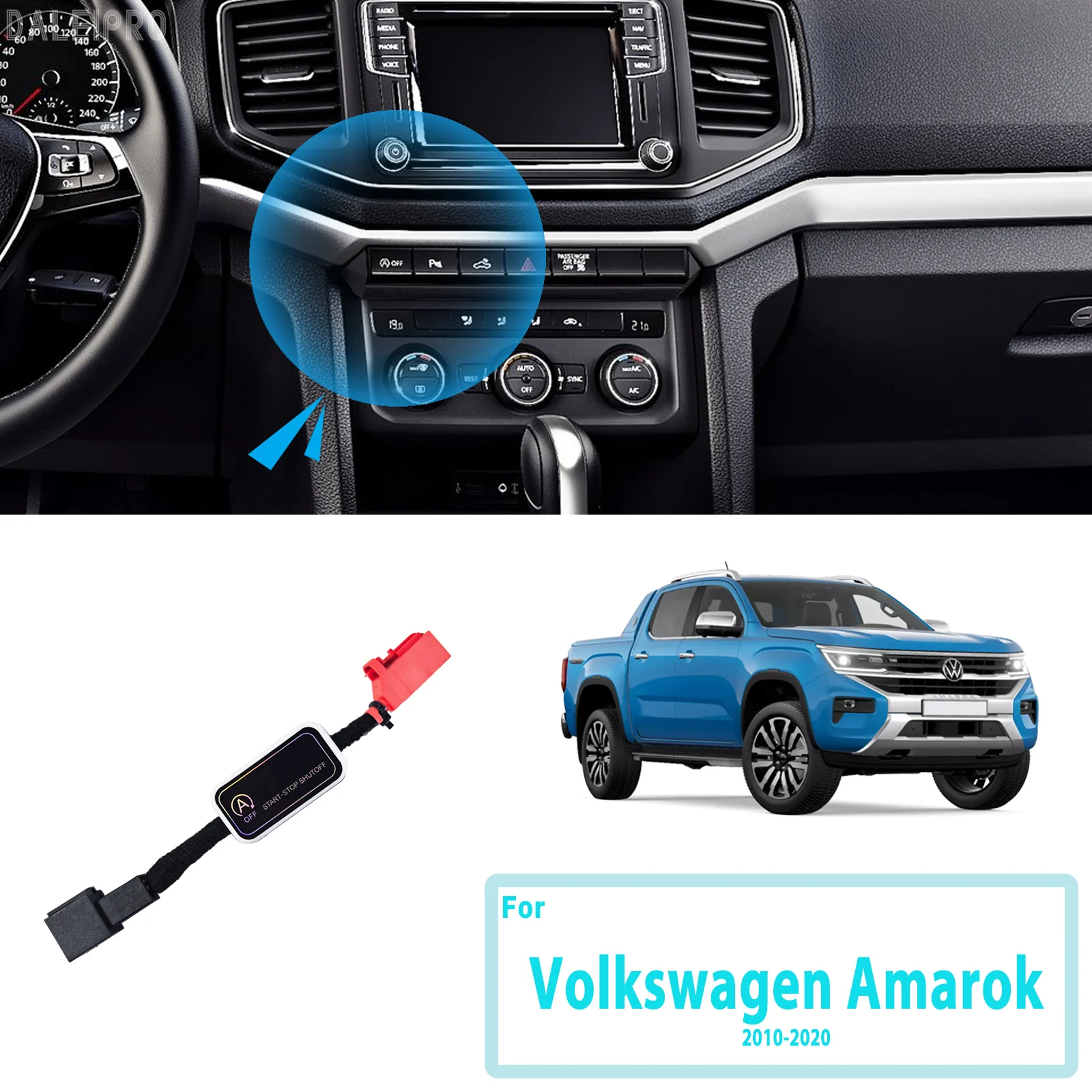For Volkswagen VW Amarok 2010-2020 Automatic Stop Start Engine System Disable Smart Shut Down Car Auto Start Stop Eliminator