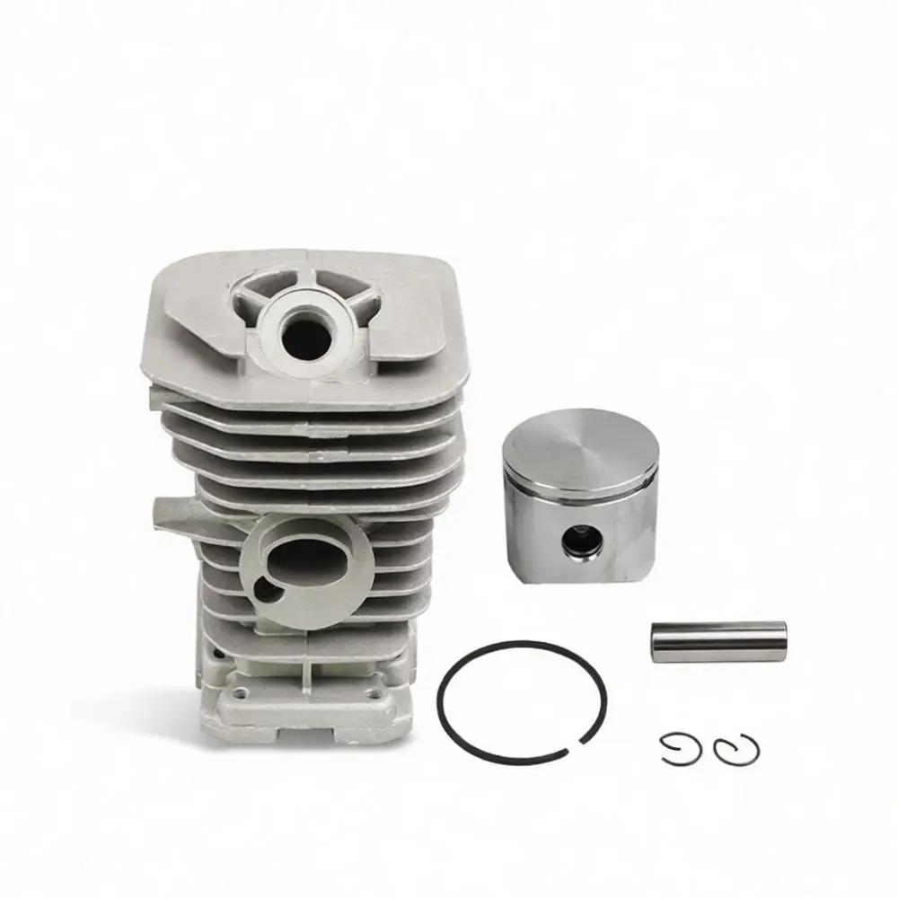 Cylinder Piston Kit For Husqvarna 137 142 Chainsaw Engine Parts Replacement 530069941 530049794 Durable Metal Power Tool