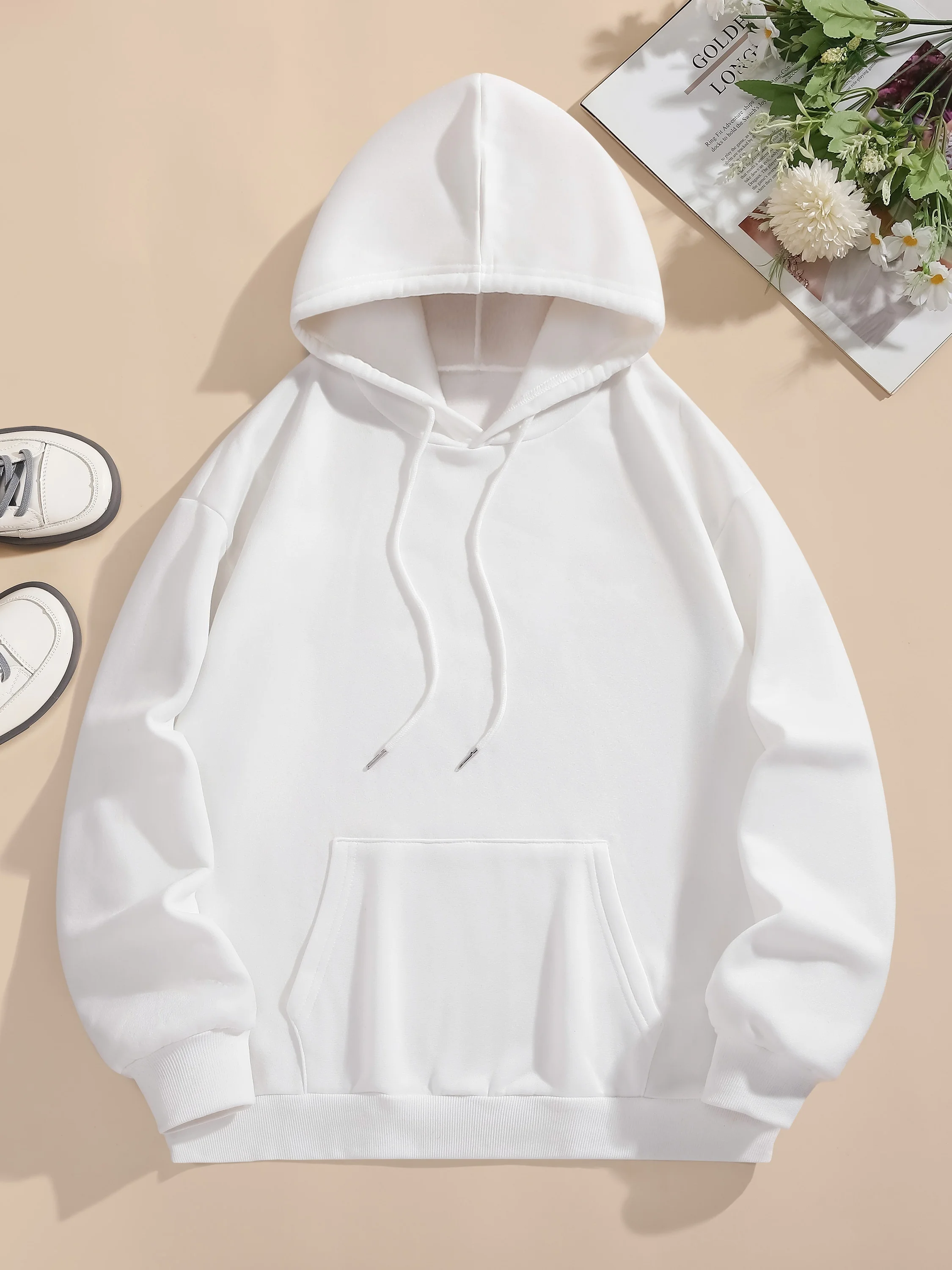 I Will Praise Him In Every Season  Printed Hoody Women Hip Hop Autumn Hoodies Pocket Fleece Streetwear Y2K Casual Soft Hoodie
