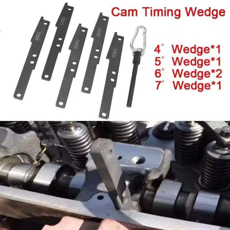 

Набор инструментов для регулировки ГРМ и фиксации двигателя (клинья) для Cummins ISX QSX X15, замена 3163020, 3163069, с регулировочными ключами 4/5/6/7