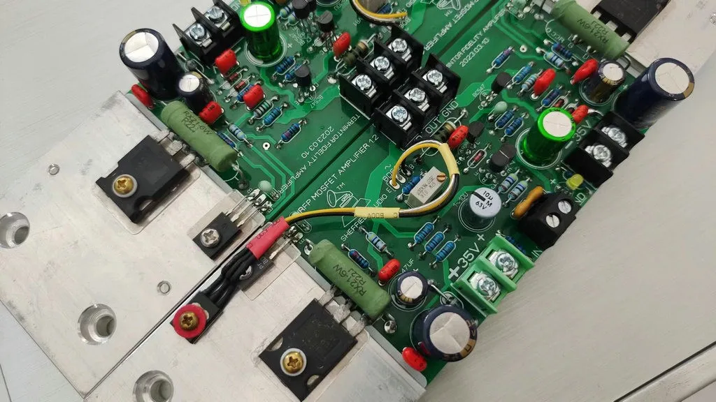 Tubo Transistor de efecto de campo, placa amplificadora de Audio estéreo, Clase A, poste puro, IRFP140, MOS, FET