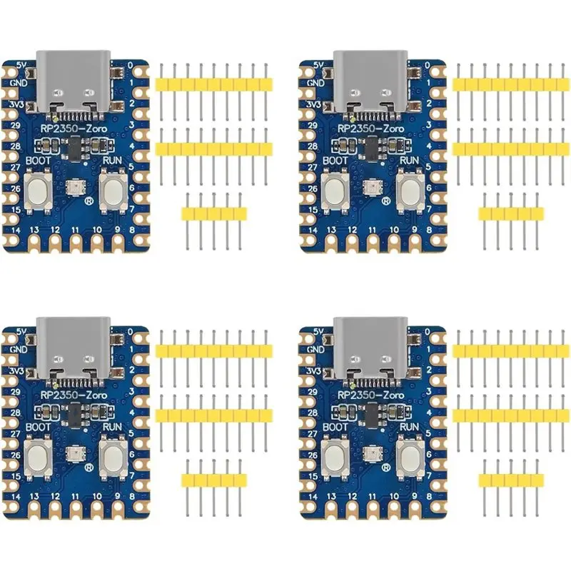 B03B-For Raspberry Pi Pico Board RP2040 TYPE-C/MICRO Dual-Core 264KB Cortex-M0+ Low-Power 4PCS For Raspberry Pi Pico Process