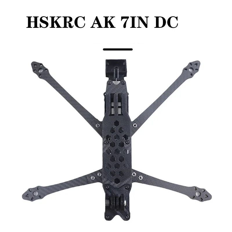 HSKRC AK DC 7 pollici in fibra di carbonio FPV kit telaio a lungo raggio per DJI vista unità FPV Freestyle drone digitale analogico a lungo raggio