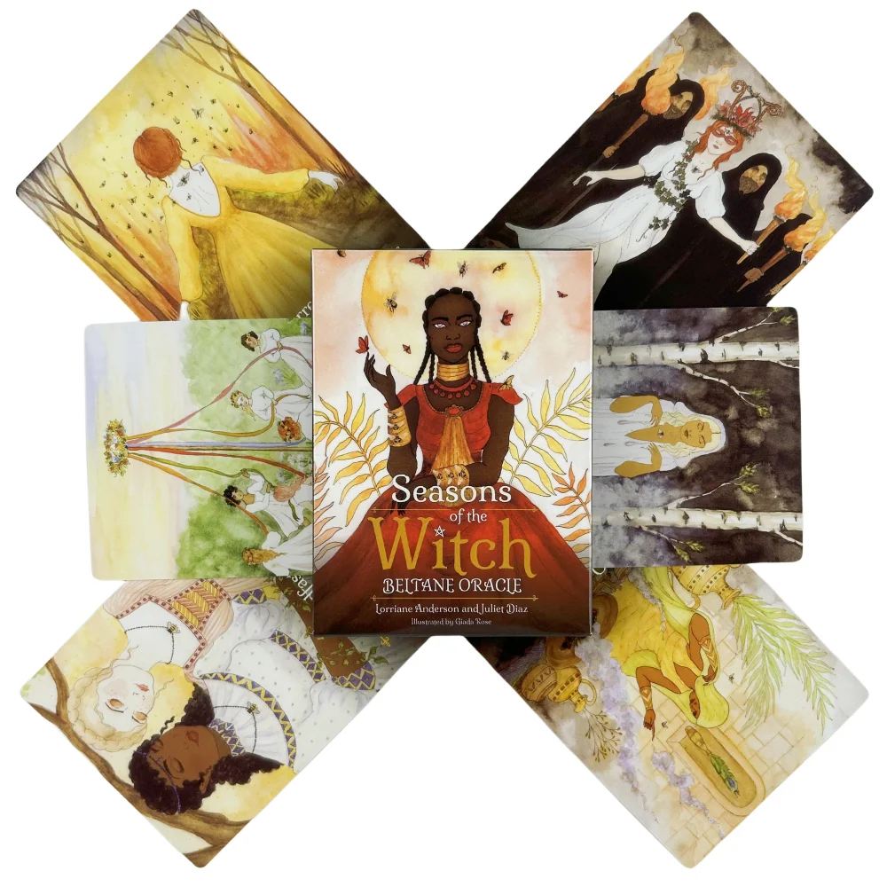 Seasons Of The Witch Beltane Oracle Cards Divination Tarot Board Game Deck Fortune Telling Family Party Guide Versions Edition