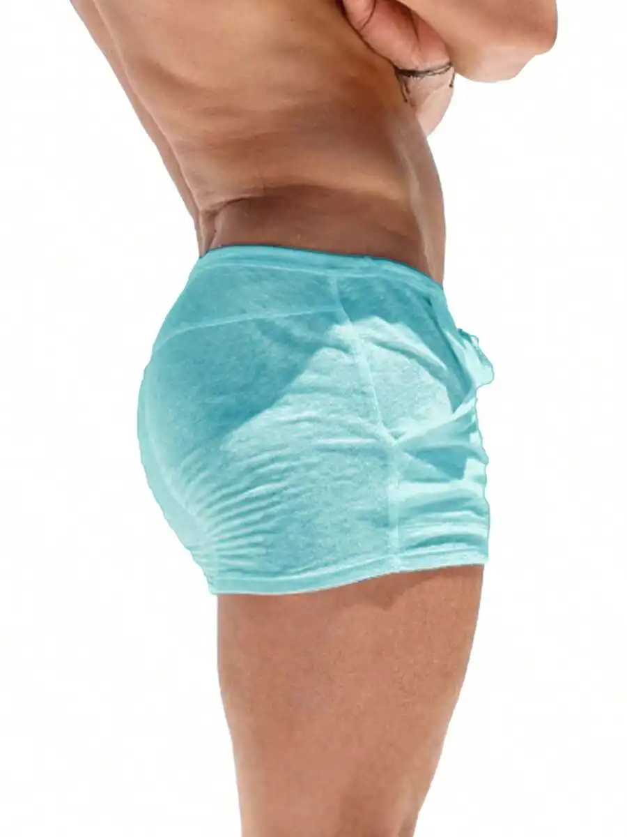 

Mens 3 Inch Lightweight Gym Shorts Breathable Athletic Boxer Trunks With Side Pockets For Summer Wear