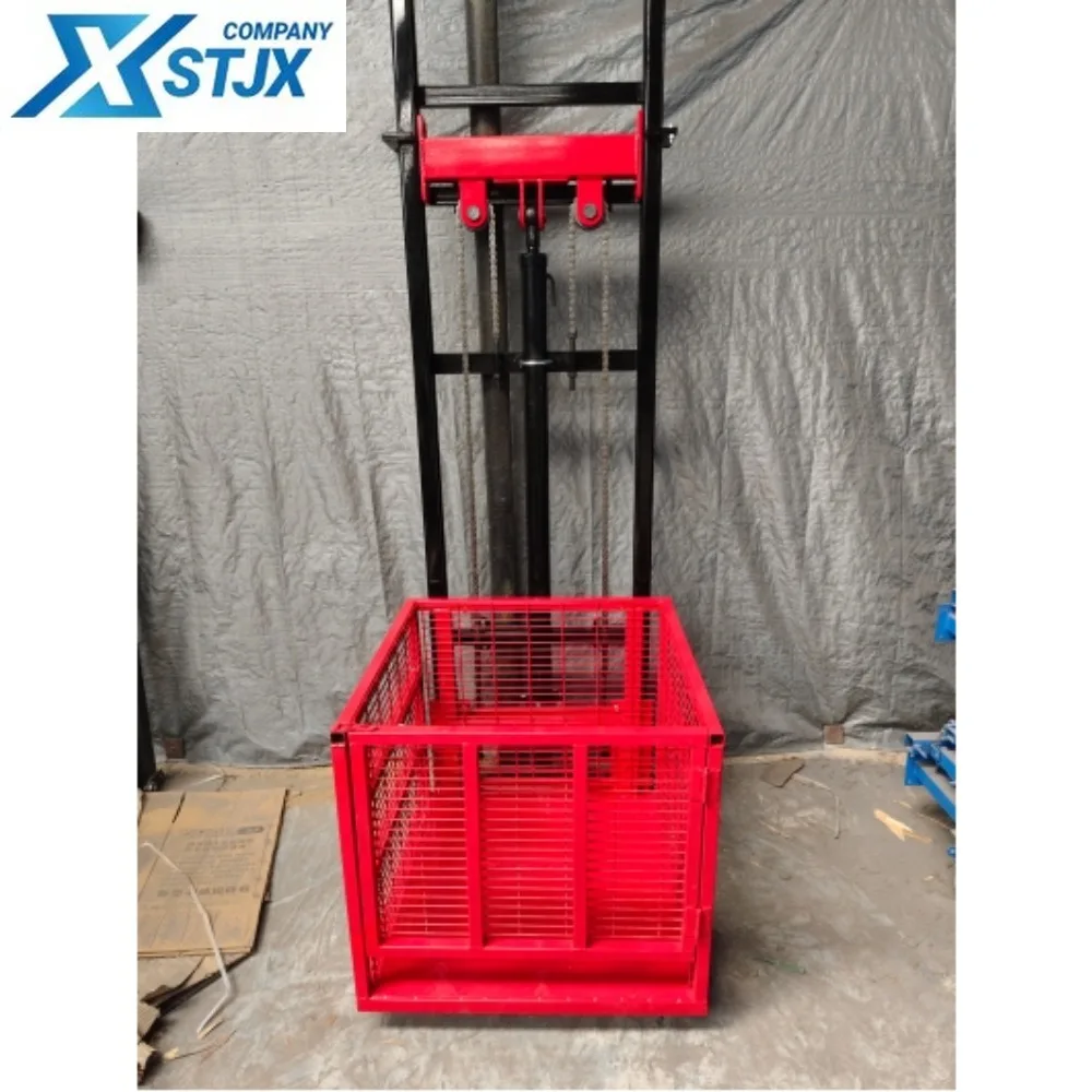 

Hydraulic lift cargo elevator simple warehouse plant elevator household small electric lift platform lift