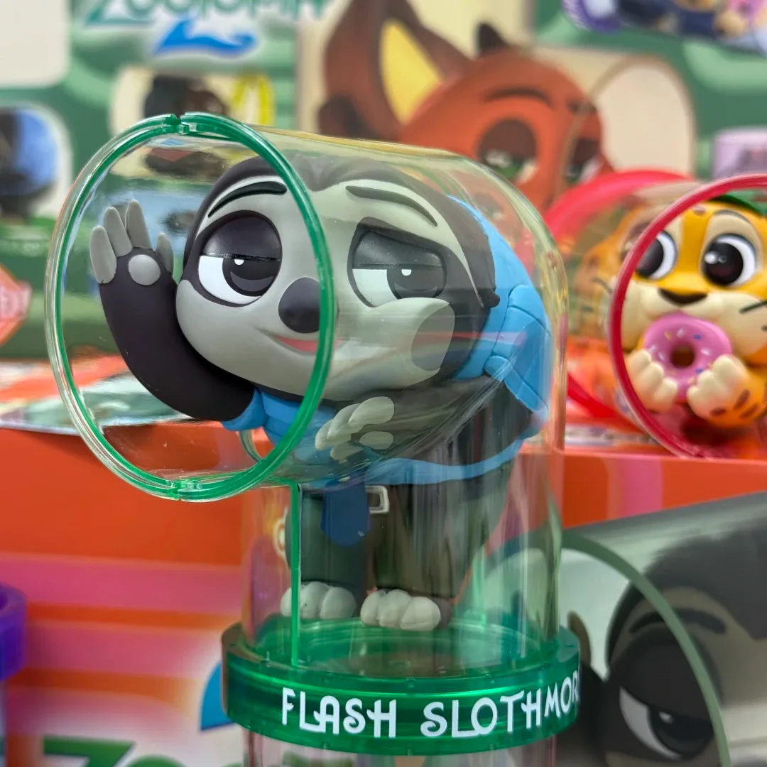 Hottoys ديزني Zootopia 2 أنيمي الشكل نيك جودي ليوبارد ضابط كوسبي صندوق أعمى صغير انبوب ماء اتصال سلسلة نموذج الهدايا