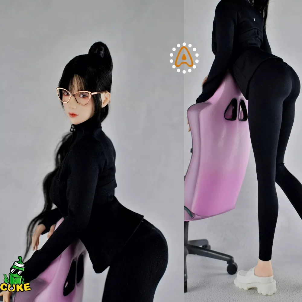 Cuke Toys 1/6 Female Soldier Shaping and Sexy Stretch Yoga Clothes Accessories Fit 12'' Action Figures Vcd01/03 Body In Stock