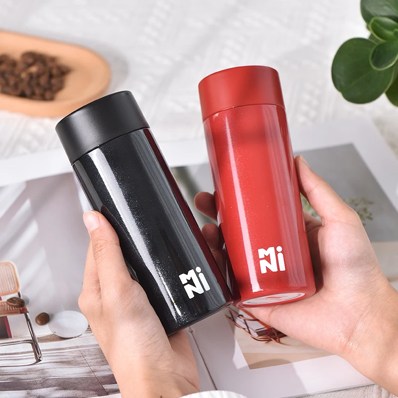 230ml Mini Thermos Bottle Coffee Vacuum Flasks Cup Small Capacity Portable Stainless Steel Travel Drink Water Bottle Thermoses