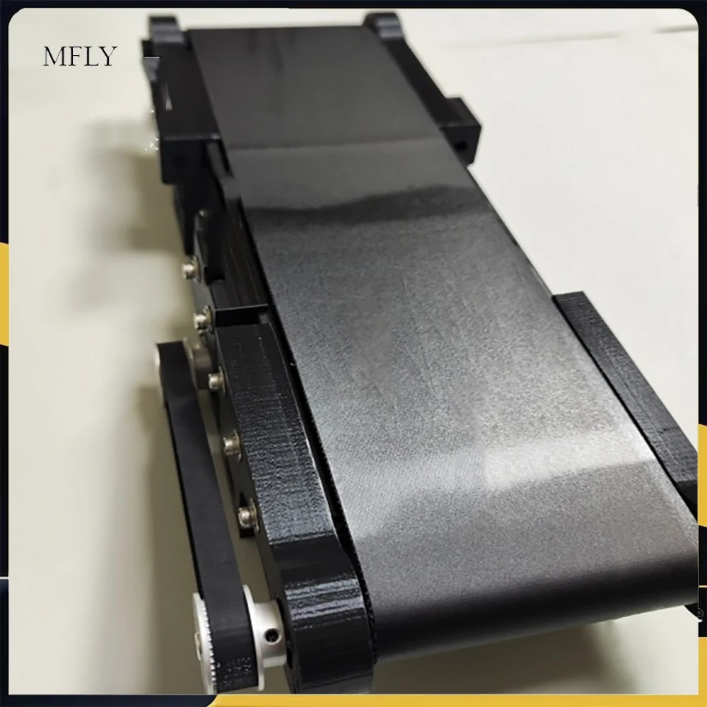 Electric Intelligent Mini Conveyor Belt Speed Adjustable Forward and Reverse Mini Production Line Friction Test Device