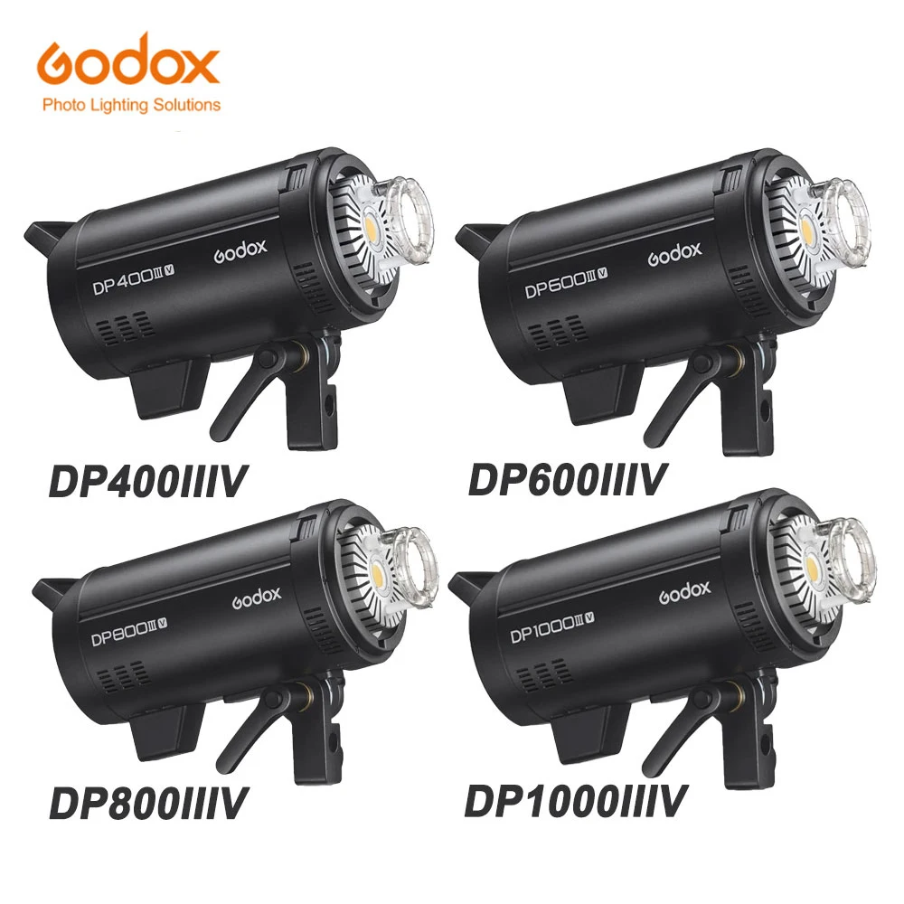 

Godox DP400IIIV DP600IIIV DP600III-V Built-in 2.4G Wireless X System Studio Strobe Flash Light for Photography Light