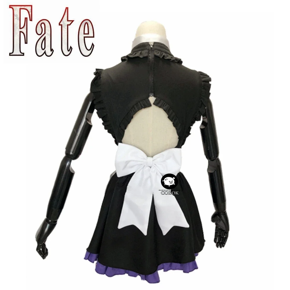 Fate Grand Order Mash Kyrielight Sexy Tube Tops Maid Apron Dress Uniform Outfit Anime Cosplay Costumes