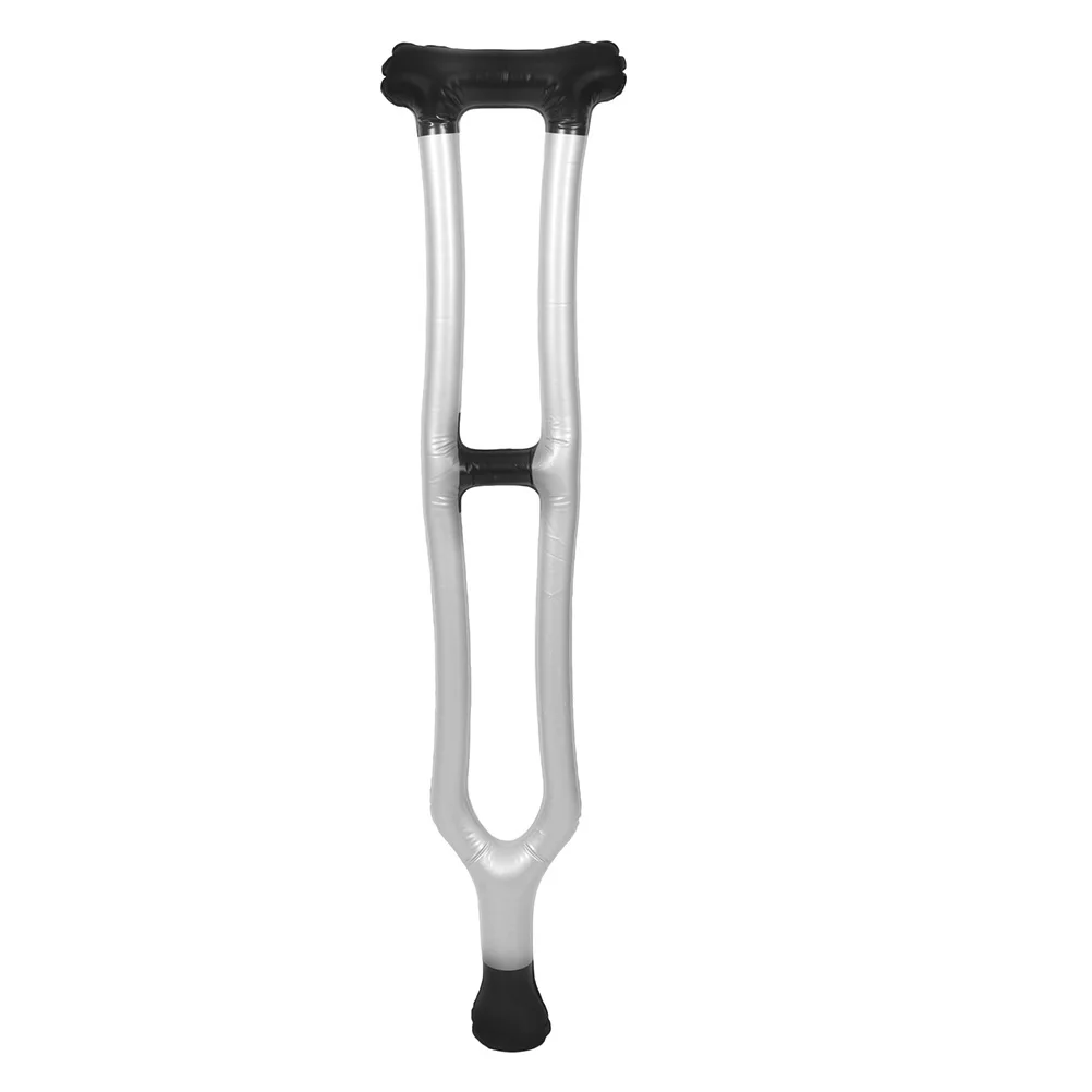 

Inflatable Crutch Prop Large Pvc Walking Stick Lightweight Portable Costume Accessory For Halloween Party Performance Stage
