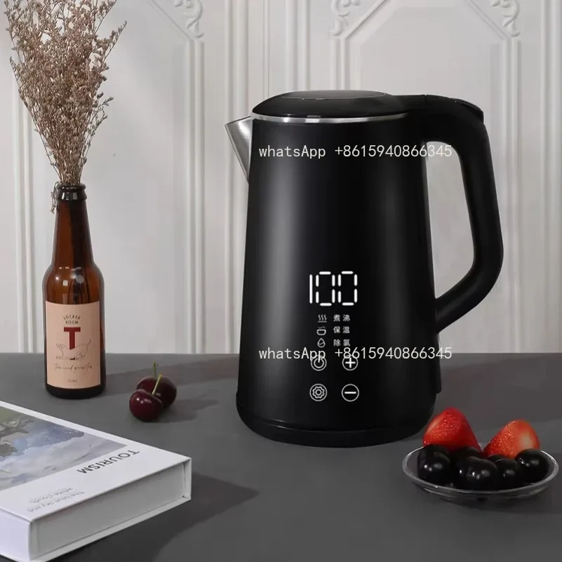 

1.6L Electric Kettle Thermostatic Kettle Automatic Heat Preservation Teapot 304 Stainless Steel Liner