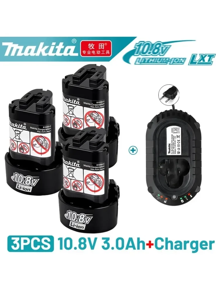 ?   Makita 10.8v Batterij 3Ah,makita Oplaadbare vervangende BL1013 BL1020 BL1030 batterij,TD090D LCT203W Power Tool batterij - afbeelding 2