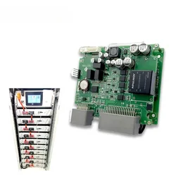 high voltage battery management system lifepo4 battery bms 60S 16S-64S 100A 200A 500A relay