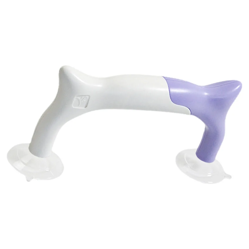 

Quilting Ruler Suction Handle Sewing Tool Purple White ABS Ruler For Quilting PVC Material Lightweight Portable Storage