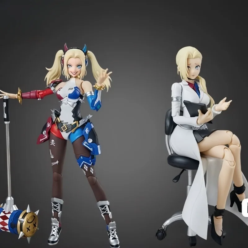 New In Stock Of Soul Lady Little Ugly Girl Harley Quinn Dc Little Ugly Girl 1/10 Assembled Movable Model With Dual Element Body