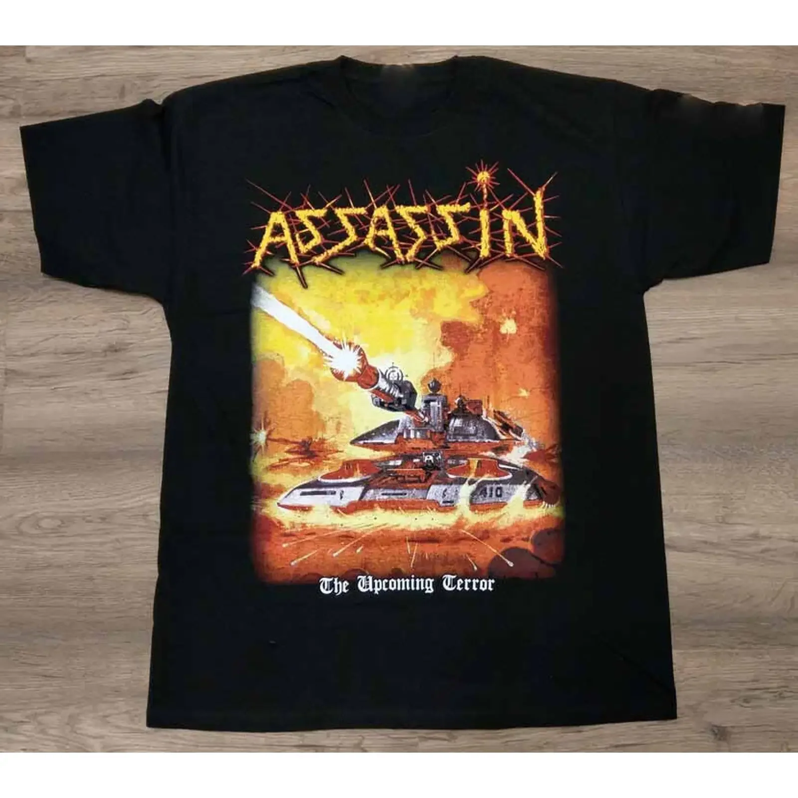 ASSASSIN The Upcoming Terror T Shirt Kurzarm S 5XL DA394 vintage Washed homme designer clothes Casual Versatile Comfortable