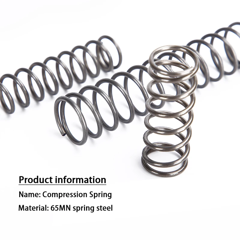 1Pcs Wire Diameter 3.0mm  Strong Spring Steel 65Mn Compression Spring OD:38mm-50mm Extension Length 20mm~100mm  Customizable