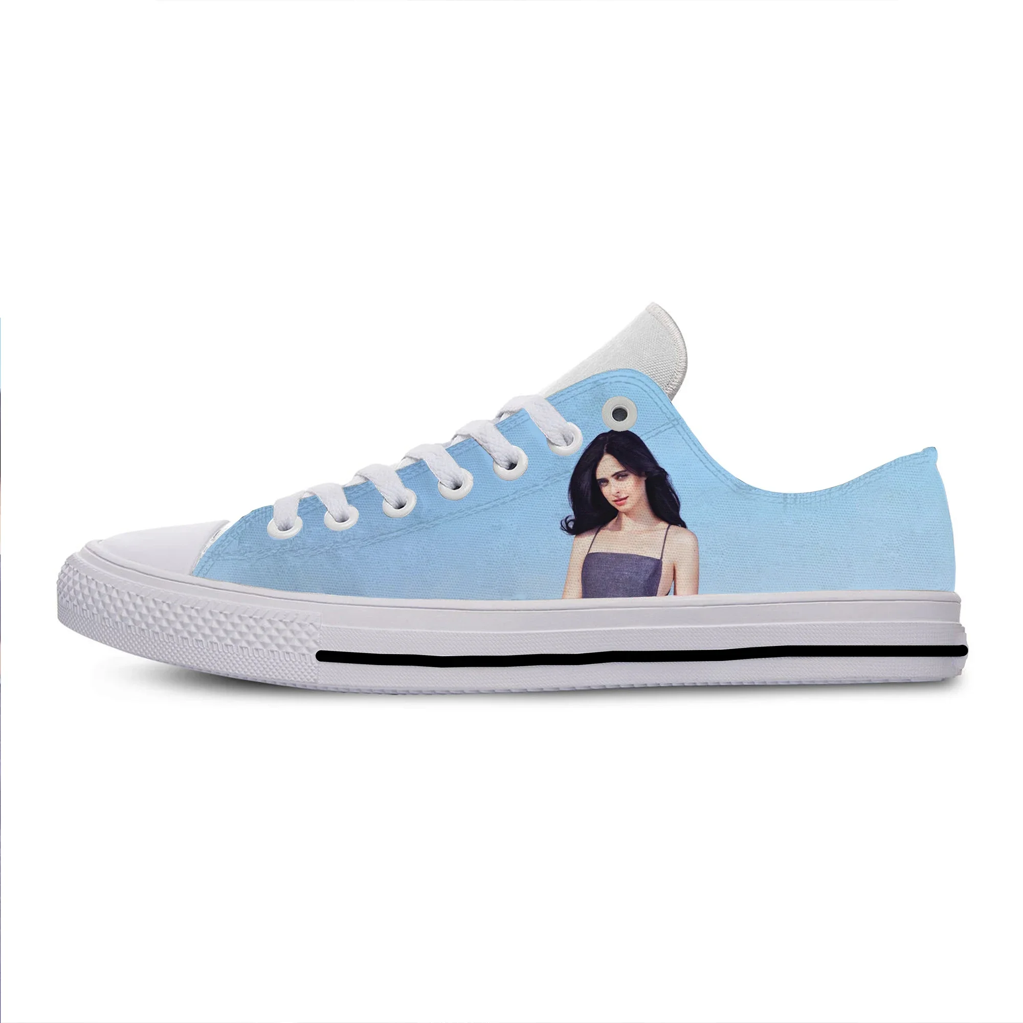 

Hot Cool Fashion Summer High Quality Sneakers Handiness Casual Shoes Men Women Krysten Ritter Low Top Lightweight Board Shoes
