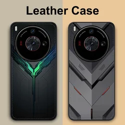 Case For Nubia Z50S Pro Shockproof Vegan Leather Back Cover For Nubia Z50 NX711J Case Z50 Ultra Z40S Pro Fundas Z40 Pro Capas