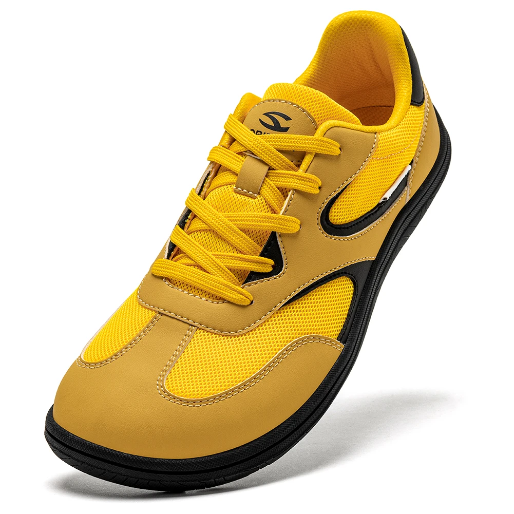 HOBIBEAR Unisex Barefoot Shoes Wide Width Minimalist Sneakers Zero Drop Classic Retro Outdoor Walking Shoes for Men Women