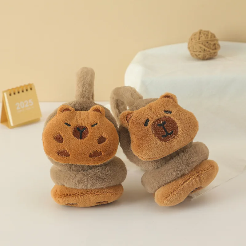 أغطية أذن شتوية للأطفال - أغطية أذن ناعمة ودافئة ومقاومة للرياح والبرد للعب في الهواء الطلق، أغطية أذن لطيفة على طراز الرسوم المتحركة #3