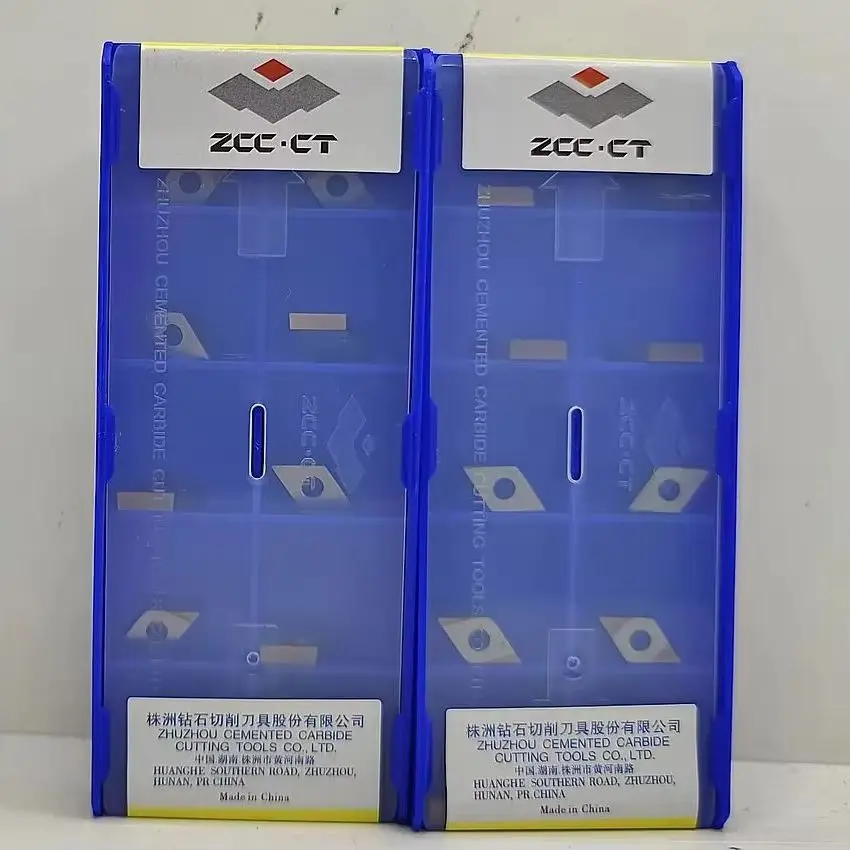 

DCMT070202-EF YBG202 YBG205 YBM153/DCMT070204-EM YBG202 YBG205 YBG205H YBG153 YBM253 ZCC.CT CNC carbide blade turning inserts